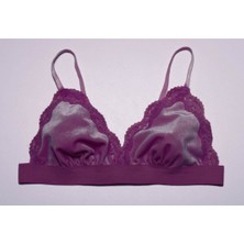 Kadınlar İçin Deep Secret Gül Kurusu Kadife Bralet Konforlu Tasarım ve Gün Boyu Destek Sunar