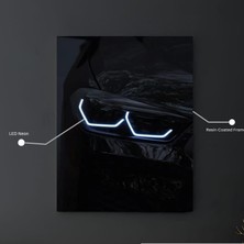 Neon Poster LED Işıklı – Dekoratif Duvar Posteri Hediye ve Ev Dekoru Için Harika Seçim