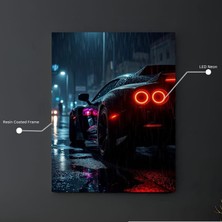 Neon Poster LED Işıklı – Dekoratif Duvar Posteri Hediye ve Ev Dekoru Için Harika Seçim