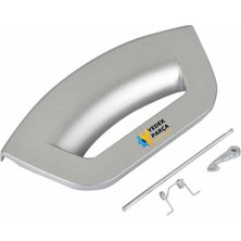 Ariston Hotpoint Uyumlu Indesit Wmg 9437S Ex Çamaşır Makinesi Kapak Mandal Tutamağı Gri