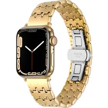 Ile Uyumlu Watch 38MM/40MM Krd-86 Metal Kordon Gold