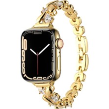 Ile Uyumlu Watch 38MM/40MM KRD-103 Metal Kordon Gold