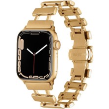 Ile Uyumlu Watch 38MM/40MM Krd-96 Metal Kordon Gold