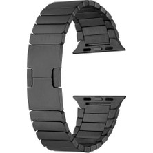 Ile Uyumlu Watch 38MM/40MM Krd-82 Metal Kordon Siyah