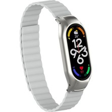 Xiaomi Ile Uyumlu Mi Band 7 Krd-69 Kordon Beyaz