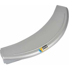 Bosch Uyumlu WAE28165 Çamaşır Makinesi Yarım Ay Kapak Mandal Tutamağı Gri