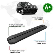 Nissan X-Trail Yan Basamak 2007 – 2014 Model S-Line Siyah