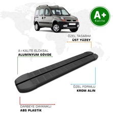 Renault Kangoo Yan Basamak 1998 – 2007 Model S-Line Siyah