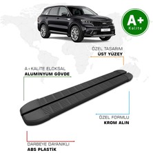 Kia Sorento Yan Basamak 2022 Model ve Sonrası S-Line Siyah