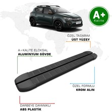 Dacia Sandero Yan Basamak 2020 Model ve Sonrası S-Line Siyah