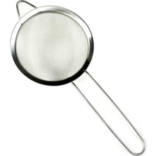 Çok Amaçlı Kullanılabilir Metal Süzgeç – 10 cm Çaplı Tekli Paslanmaz