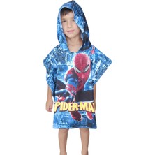 Erkek Çocuk Panço – 3-7 Yaş | Renkli Desenli | Banyo & Plaj Kullanımına Uygun