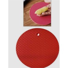 Kırmızı Daire Silikon Nihale ve Kalburabastı Yapma Aparatı