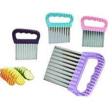 Modern Tasarımlı 1 Adet Gri Sebze Meyve Dilimleyici – Dayanıklı ve Estetik