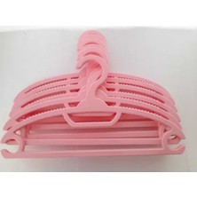 6’lı Renkli Plastik Askı 30X15 cm | Bebek Kıyafetleri Için Uygun Boyut