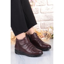 Pepita 7118 Rahat Esnek Kaymaz Taban Yumuşak Hakiki Deri Kadın Bot