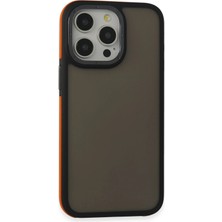 Apple iPhone 13 Pro Max Hybrid Shield Silikon Kılıf – Esnek, Hafif & Şık Koruyucu Kapak - Turuncu
