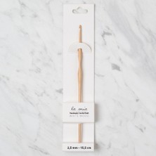 La Mia Whitewood 2.5 mm 15.5 cm Ahşap Yün Tığ