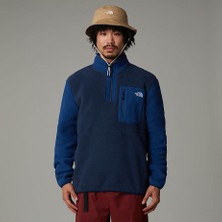 The North Face M Yumıorı 1/4 Zıp Erkek Lacivert Polar NF0A883S8ZE1