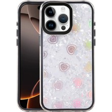 Apple iPhone 15 Pro Astra Desenli Kapak – Slim, Zarif & Şık Tasarım, Modern Koruma - Siyah