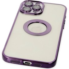 Apple iPhone 12 Pro Tavro Kapak – Renkli Çerçeve & Slim Stil - Mor