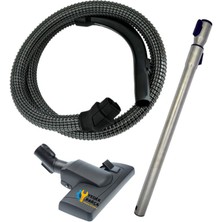 Miele Uyumlu Complete C3 Parquet Ecoline Süpürge Çelik Telli Hortumu Seti
