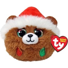 Ty Beanie Balls  Peluş Yılbaşı Ayısı Pudding 7 cm