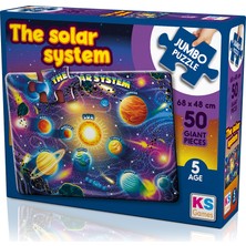 Ks Jumbo Puzzle 50 Parça Planets Of Solar System Gezegenler