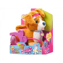 Yürüme Arkadaşım Peluş Köpek Latte