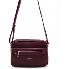 Silver Polo Kadın Çapraz Çanta Bordo - Bordo SP753