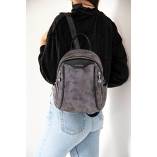 Silver Polo Silver & Polo M.gümüş - Siyah SP906 Kadın Sırt Çantası