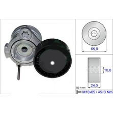 Depomix Alternatör Gergi Rulmani Opel Antara 2.0 Cdti-Chevrolet Captiva-Cruze-Epica-Lacetti-Nubira 2.0d 06