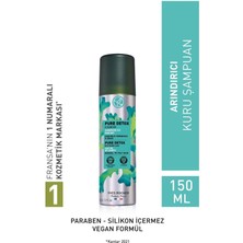 Arındırıcı Kuru Şampuan - Tuzsuz & Vegan 150 ml / Şampuan Masaj Fırçası Hediye