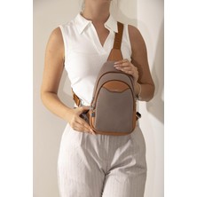 Silver & Polo Kum - A.Taba SP959 Kadın Bel Çantası