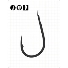 Fudo 0000 Delta Chinu Tırtıklı Pala Nikel Iğne