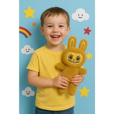 Labubu Peluş Bebek Dekoratif Oyuncak, Uyku Arkadaşı Labubu Oyuncak