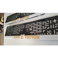 GÖKASAUTO Gökas Auto Luıs Vuıtton Takmatik Standart Plakalık 2li