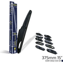 Sepetim Niken 375MM 15 10 Aparatli Arka Silecek Süpürgesi