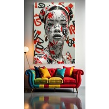 Özkacar Group Modern Sanat Model V11 Ev Duvar Salon Güzellik Salonu Ofis Dükkan Dekarasyon Kanvas Tablo