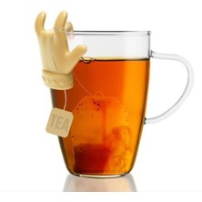 Alfa Life Marketing 2'li Silikon Tutucu Çay ve Kahve Aksesuar Seti