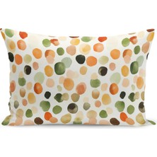 Sonbahar Ekose Serisi Çift Tarafı  Baskılı Kırlent Kılıfı (Halloween Autumn Cushion Cover)