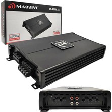 Massive MS-B3500.4K Oto Anfi Stereo 4X60 Watt 4 Kanal