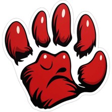 Altınuç Art Design 3 Adet 15X15 cm Pençe V3 Sticker Laptop Kask Araba Motor Dolap Masa