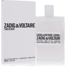 Zadig&voltaire Zadig & Voltaire This Is Her Edp 100 ml Kadın Parfüm
