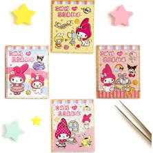 Kuromi My Melody Kawaii Sanrio 2’li Mini Sticker Defter Seti 150 Adet | Model Stoklara Göre