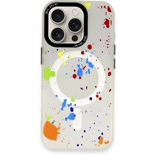 Resveq Joko Iphone 16 Pro Colorful Magsafe Kapak - Şeffaf