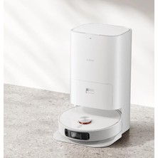 Istasyonlu Çift Döner Paspaslı 4000PA Akıllı Apple-Android Wi-Fi Kontrol Robot Süpürge