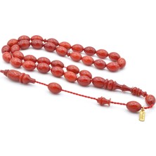 Mustafa Uysal Imzalı Beyzi Kesim Turuncu Katalin Tesbih