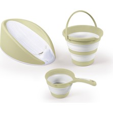 7571 Üçlü Bebek Banyo Seti- Eco Green