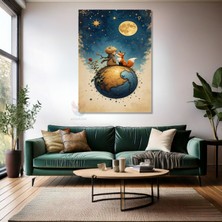 Kanvas Tablo Ev Ofis Duvar Tablosu Küçük Prens Yeni Ev Hediyesi Kanvas Ev Dekoru